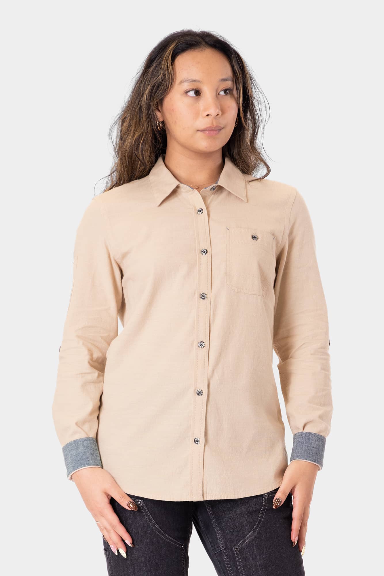 Givens Long Sleeve Summer Work Shirt By Dovetail Workwear for Women