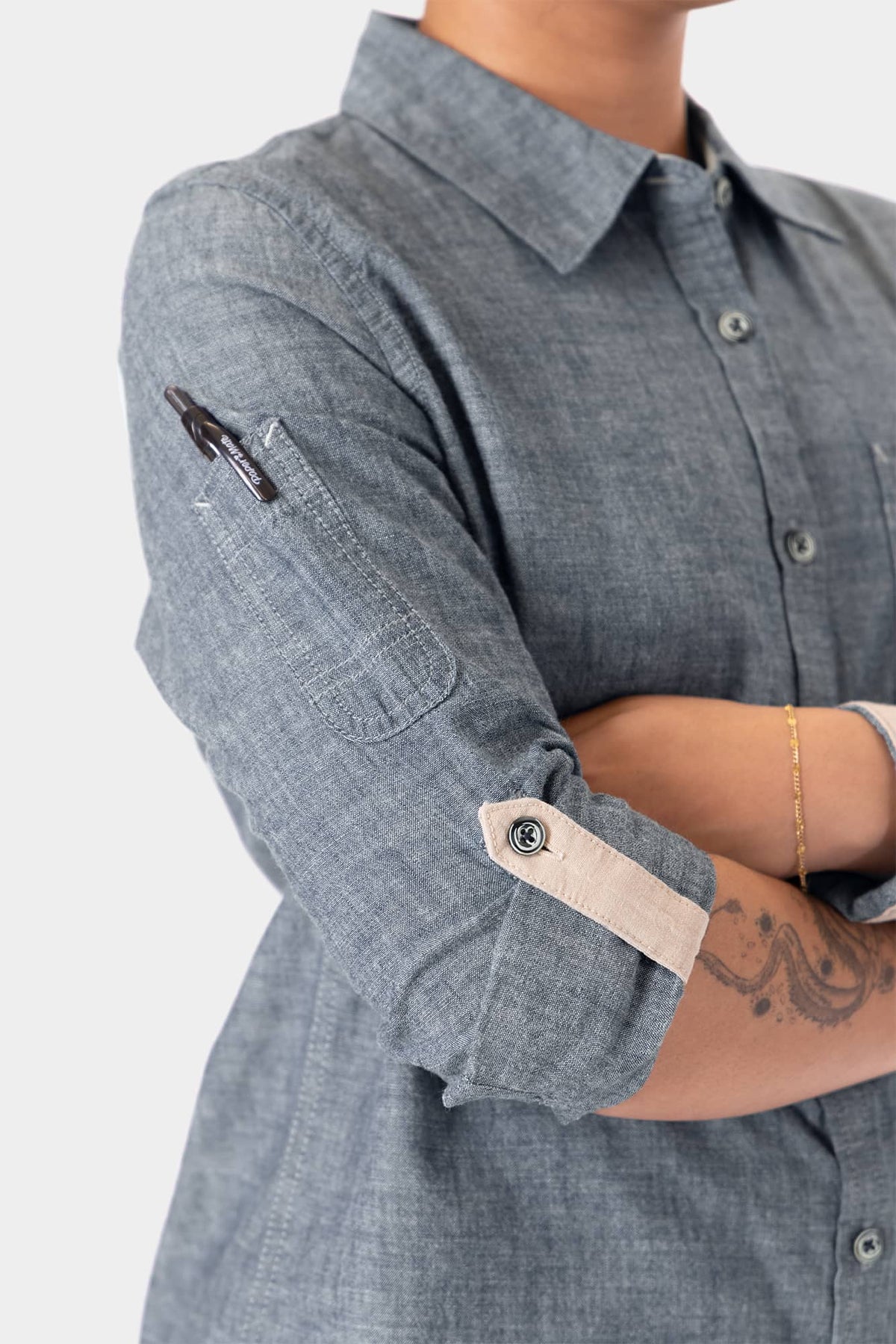 Givens Long Sleeve Summer Work Shirt By Dovetail Workwear for Women
