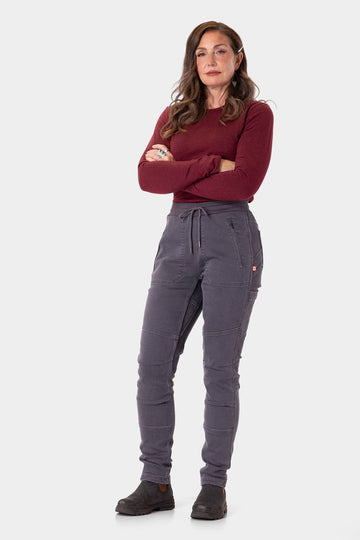 Christa X HOTSWAP® Thermal Denim Pant in Grey