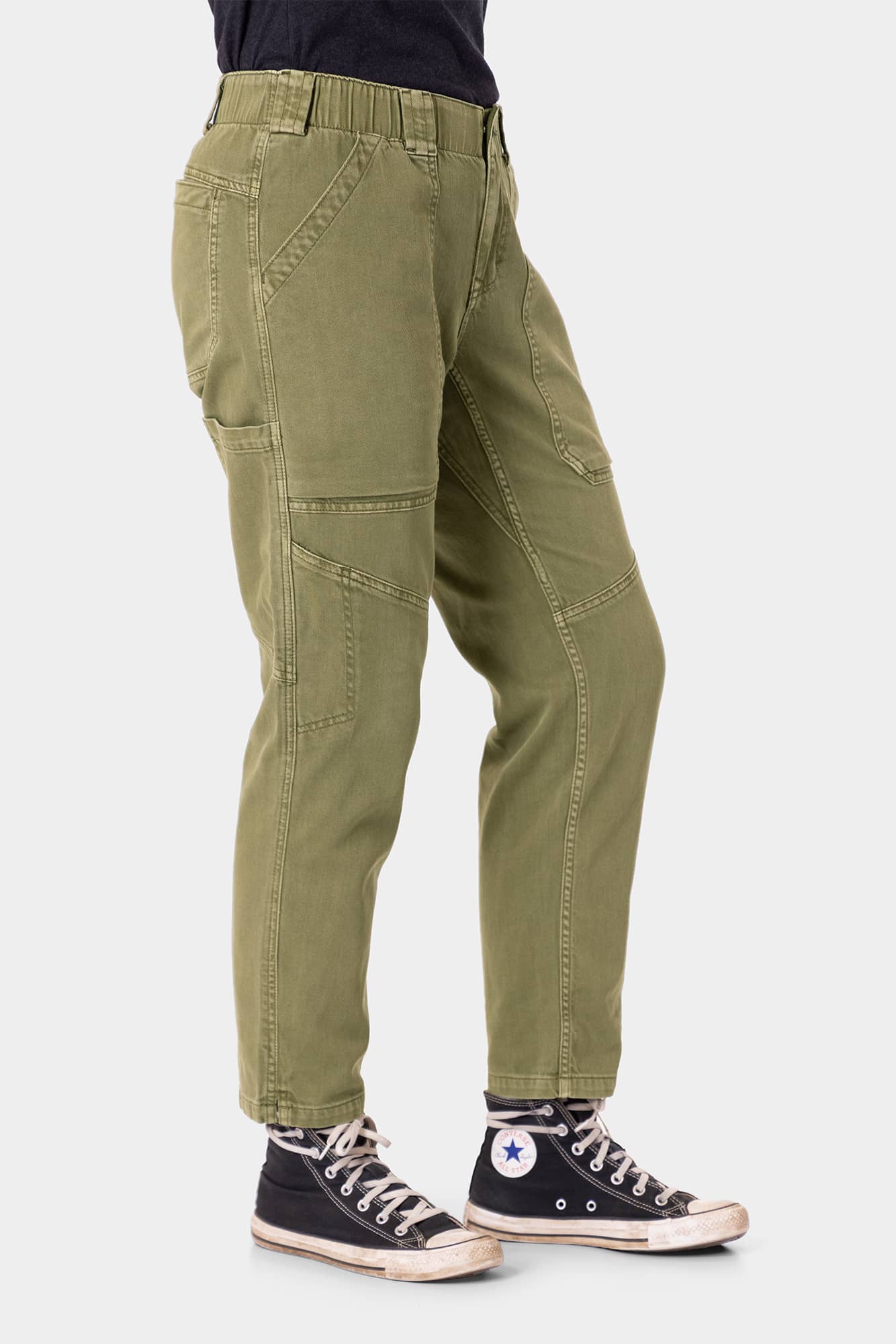 Range Crop Pant Women's Stretch EZ Waist‚Ñ¢ – Dovetail Workwear