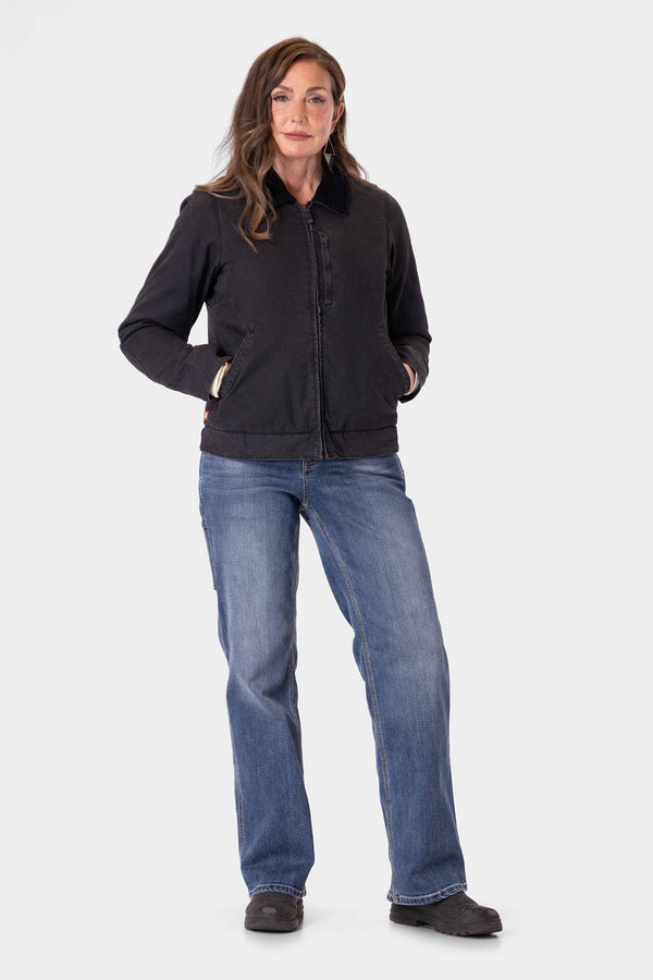 Old School Trucker Canvas Work Jacket