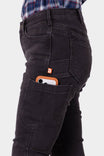 DX Bootcut HOTSWAP® Thermal Denim Pant in Black