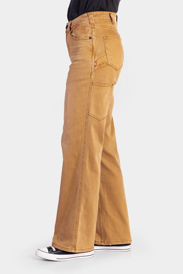 Wide Leg Jeans Women - Sunbaked Copper | Dovetail Workwear