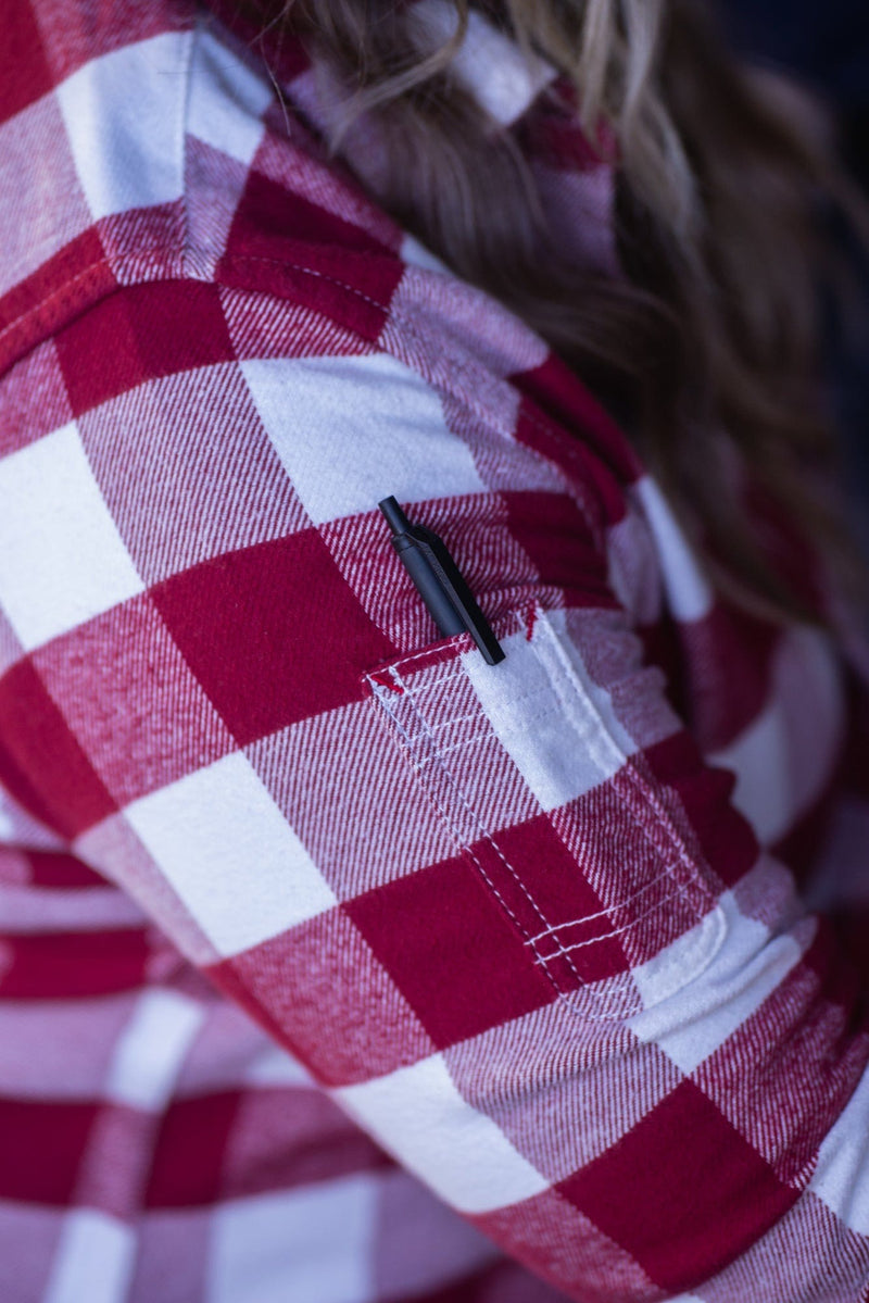 Givens Work Shirt in Chunky Buffalo Flannel Work Shirt Dovetail Workwear