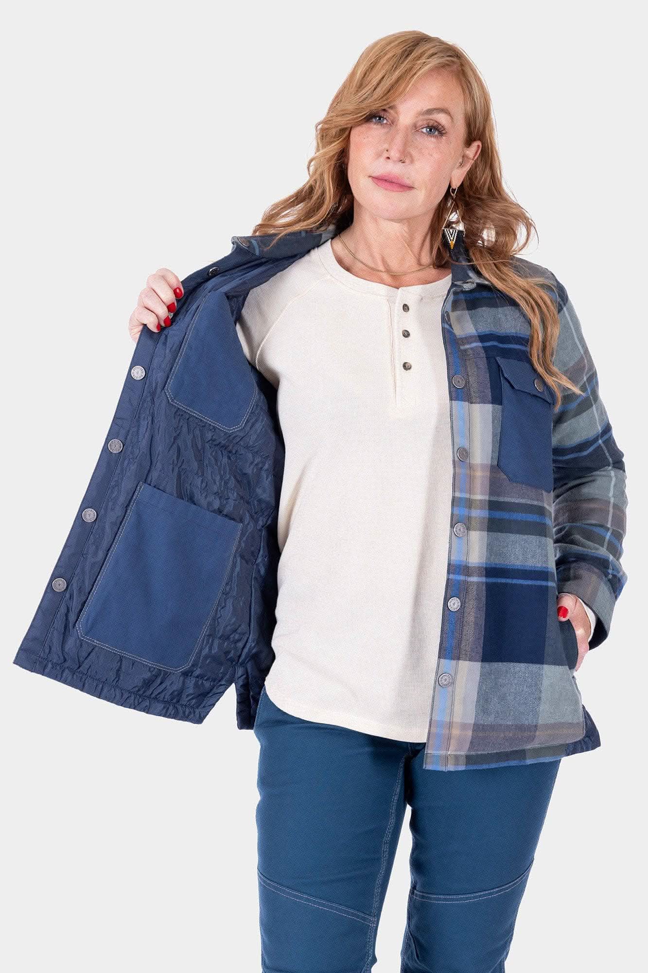 Durham Reversible Quilted Shirt Jac – Dovetail Workwear