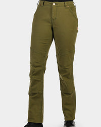 GO TO™ Stretch Canvas Pants in Kelp Green Work Pants Dovetail Workwear