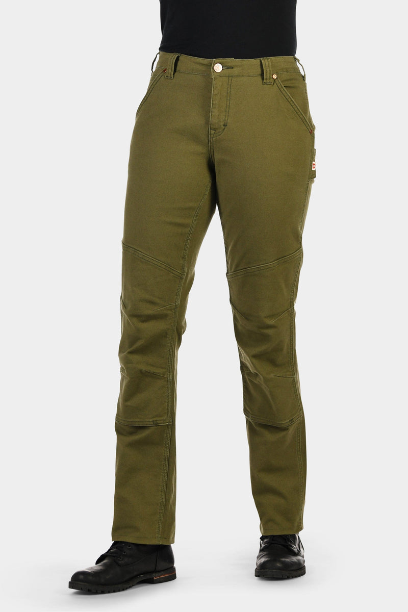 GO TO™ Stretch Canvas Pants in Kelp Green Work Pants Dovetail Workwear