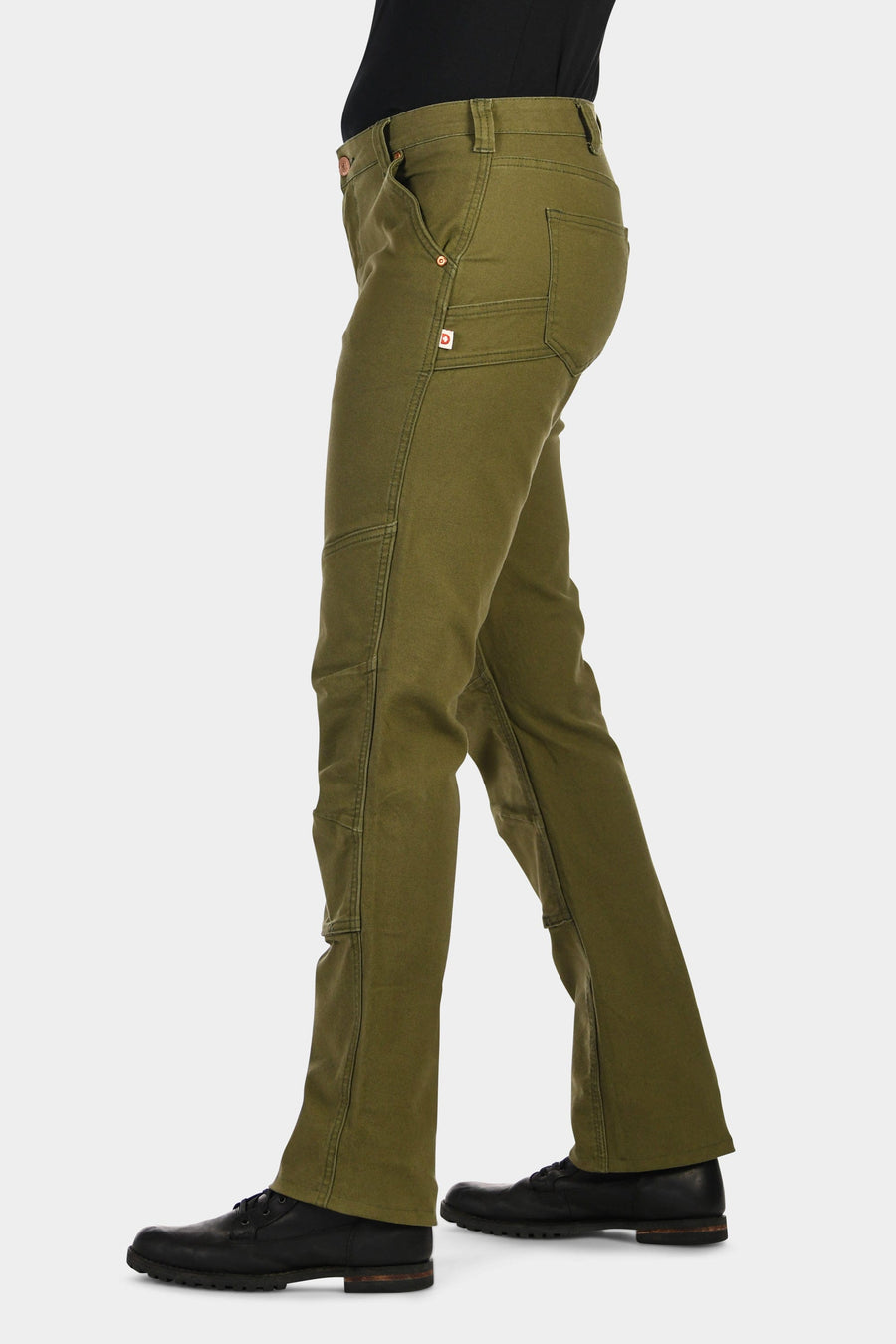 GO TO™ Stretch Canvas Pants in Kelp Green Work Pants Dovetail Workwear