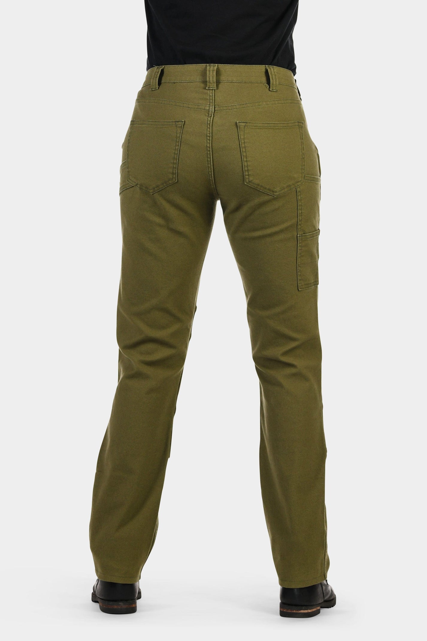 GO TO™ Stretch Canvas Pants in Kelp Green Work Pants Dovetail Workwear