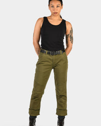 GO TO™ Stretch Canvas Pants in Kelp Green Work Pants Dovetail Workwear