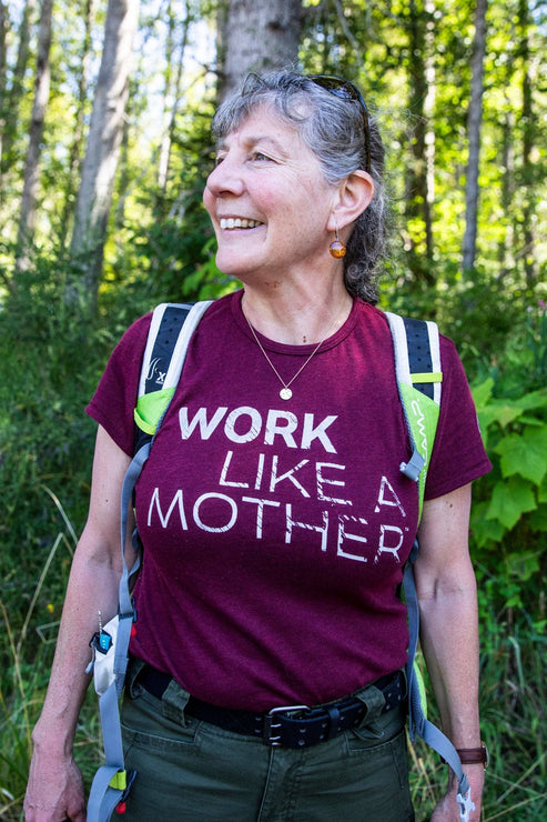 Work Like a Mother Crew Neck T-Shirt Tees Dovetail Workwear