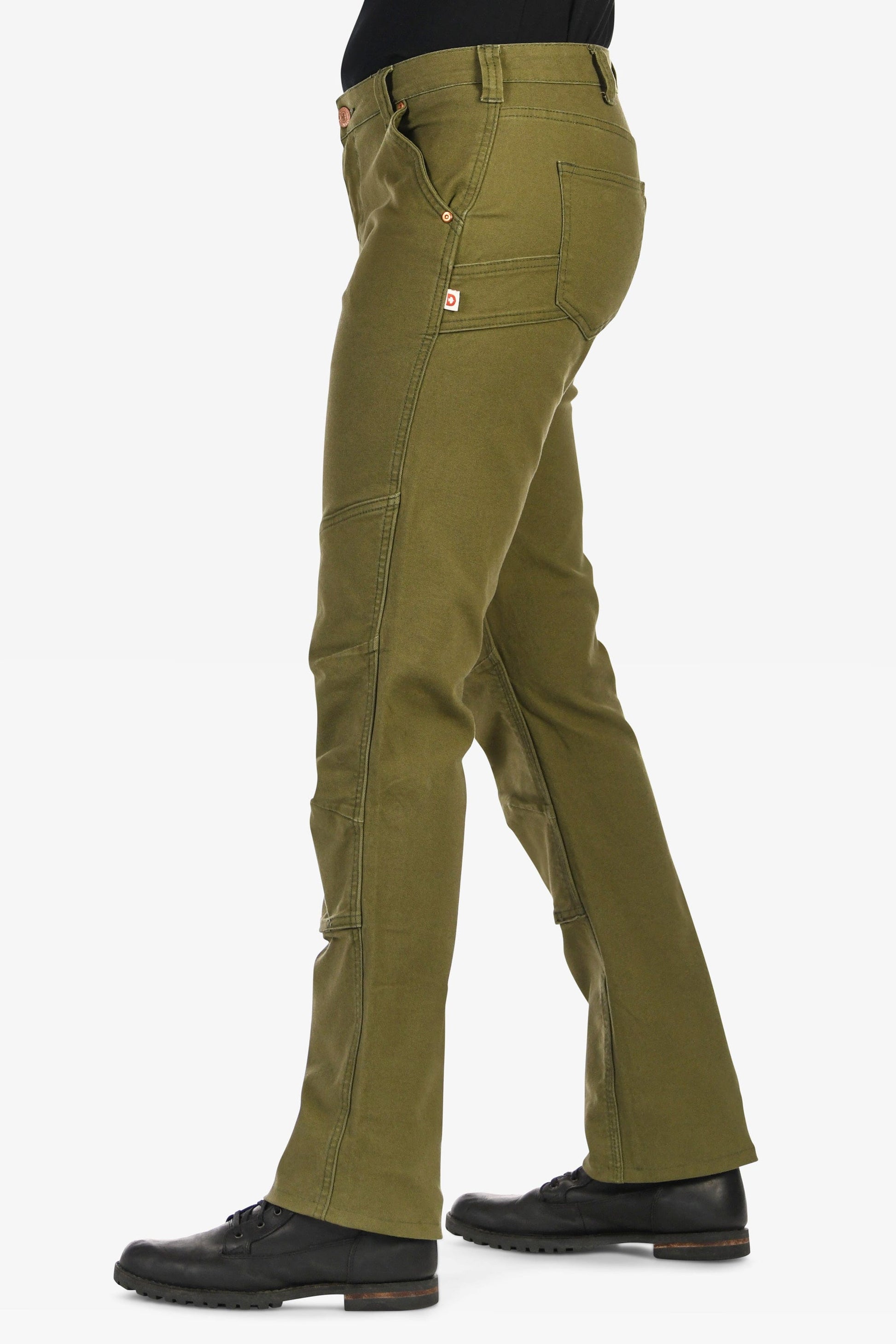 GO TO™ Stretch Canvas Pants in Kelp Green Work Pants Dovetail Workwear