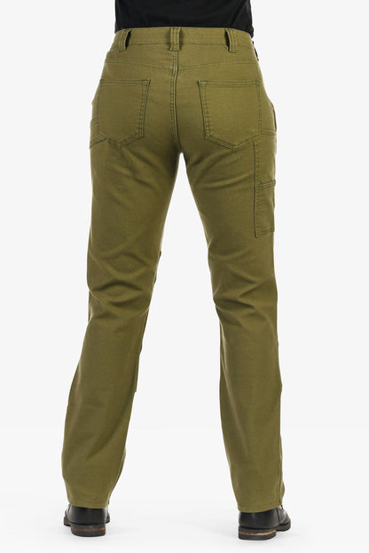 GO TO™ Stretch Canvas Pants in Kelp Green Work Pants Dovetail Workwear