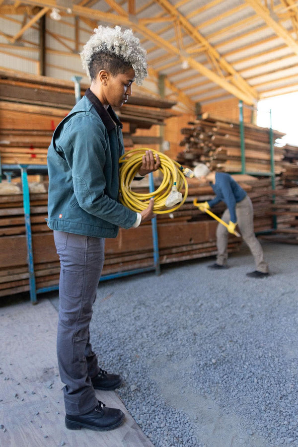 Old School Trucker Canvas Work Jacket