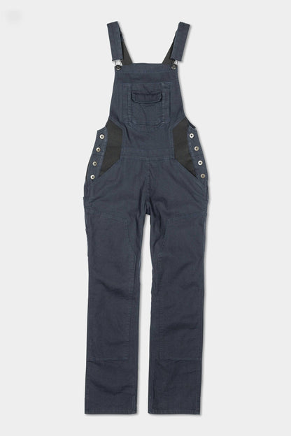 Freshley Maternity Overalls in Navy Stretch Canvas