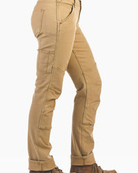 GO TO™ Stretch Canvas Pants in Sawdust Brown Work Pants Dovetail Workwear