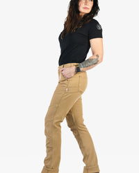 GO TO™ Stretch Canvas Pants in Sawdust Brown Work Pants Dovetail Workwear