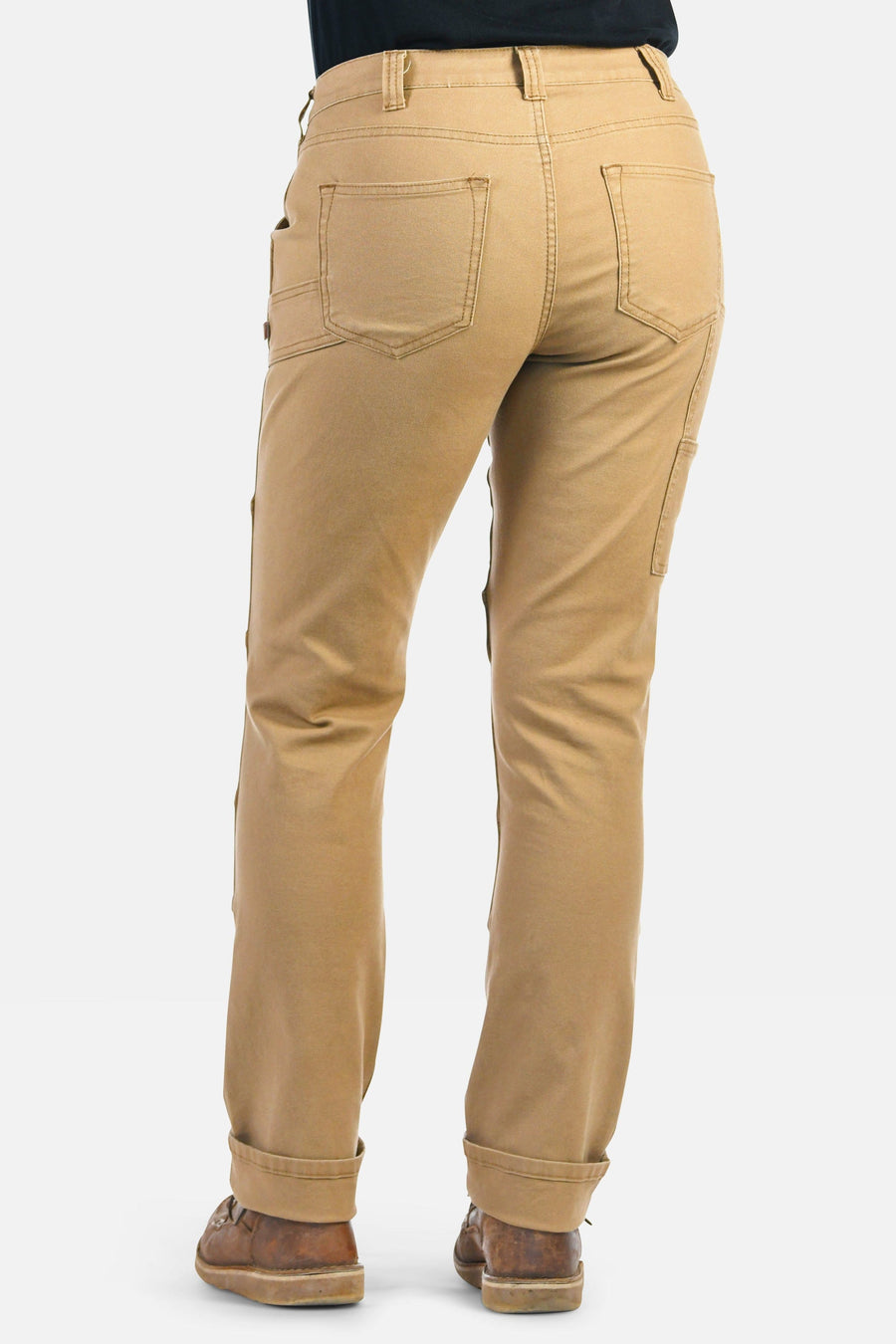 GO TO™ Stretch Canvas Pants in Sawdust Brown Work Pants Dovetail Workwear