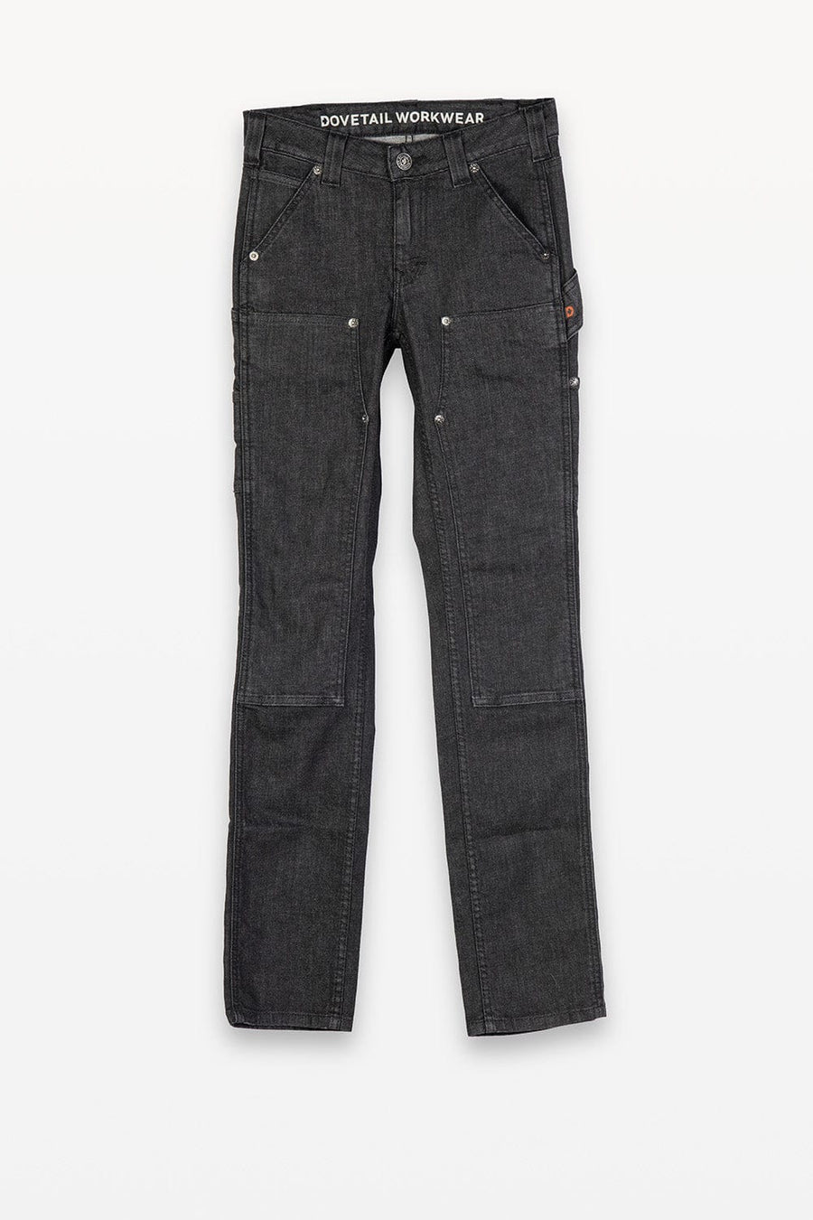 Maven Slim in Heathered Black Denim Work Pants Dovetail Workwear