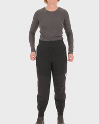 Flagger Fleece Jogger Work Pant in Black