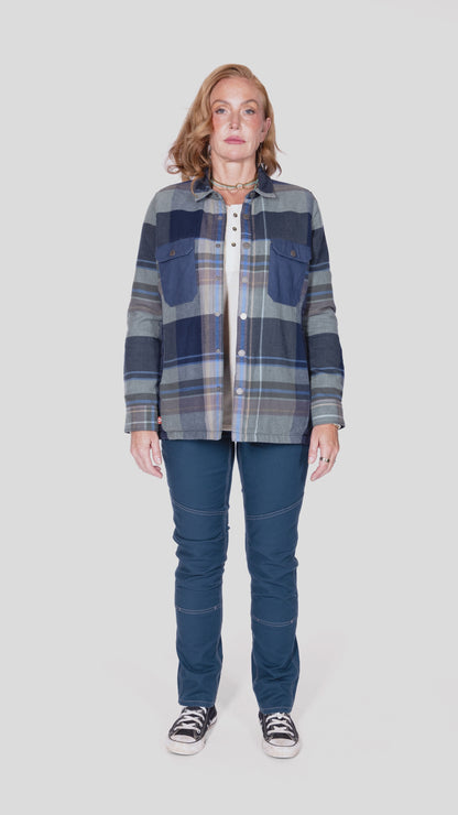 Durham Reversible Quilted Shirt Jac