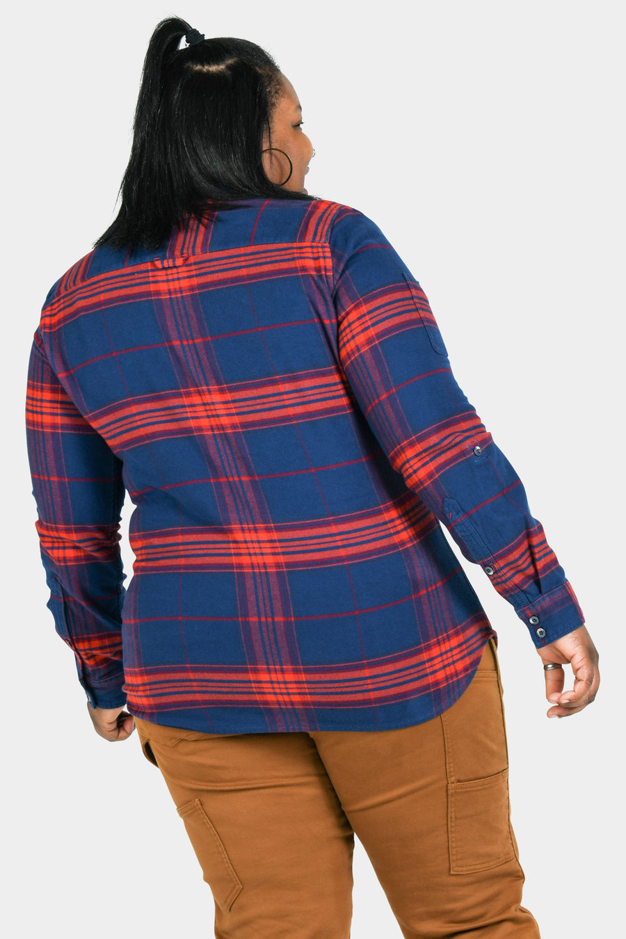 Givens Workshirt in Stretch Flannel Work Shirt Dovetail Workwear