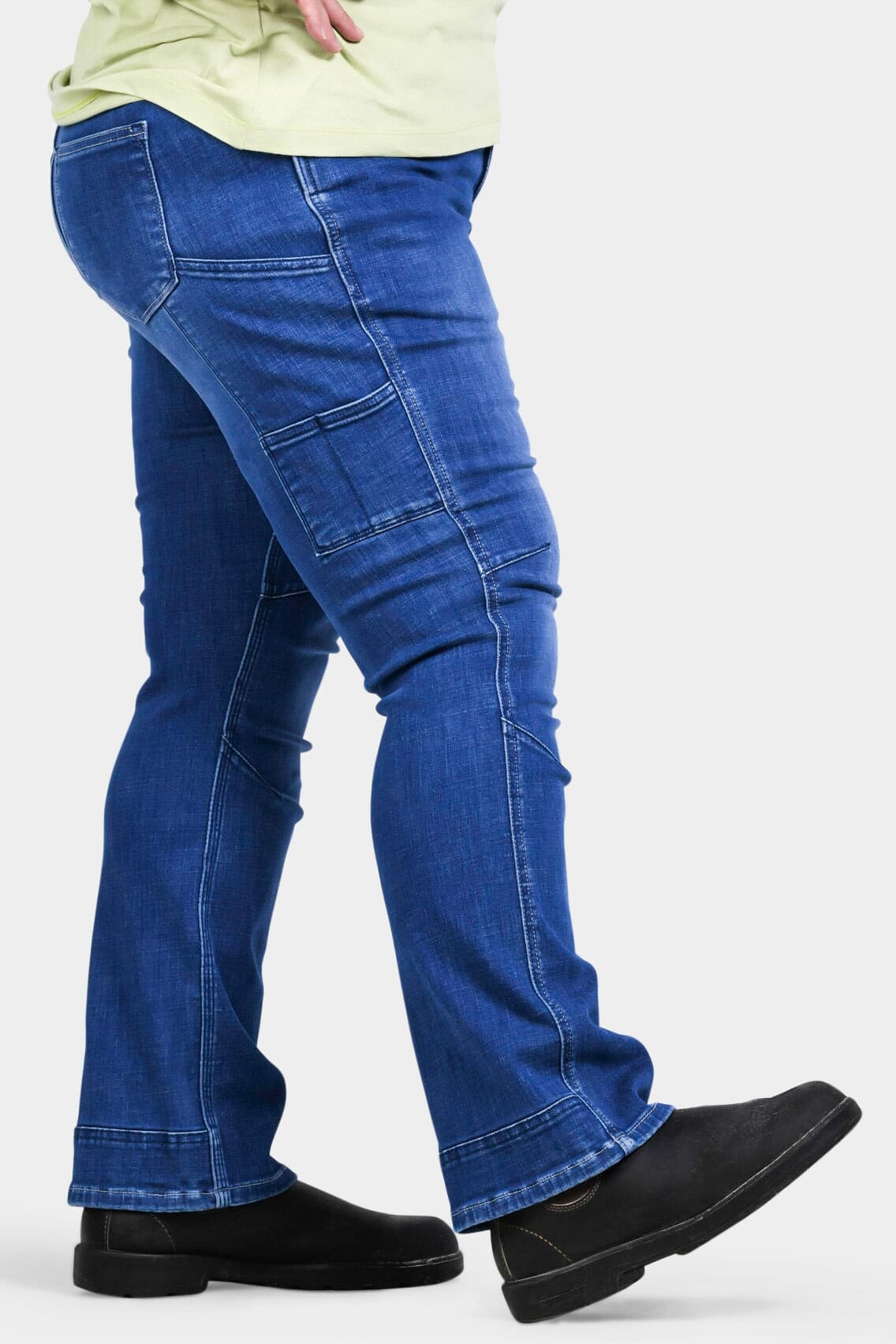 DX Bootcut in Blue Sky Denim Work Pants Dovetail Workwear