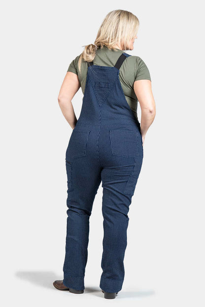 Freshley Overalls in Wabash Stripe Work Pants Dovetail Workwear