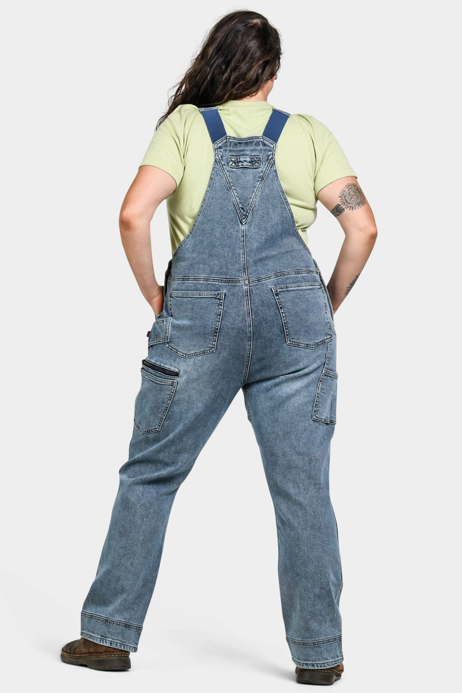 Freshley Overalls in Vintage Indigo Denim Work Pants Dovetail Workwear