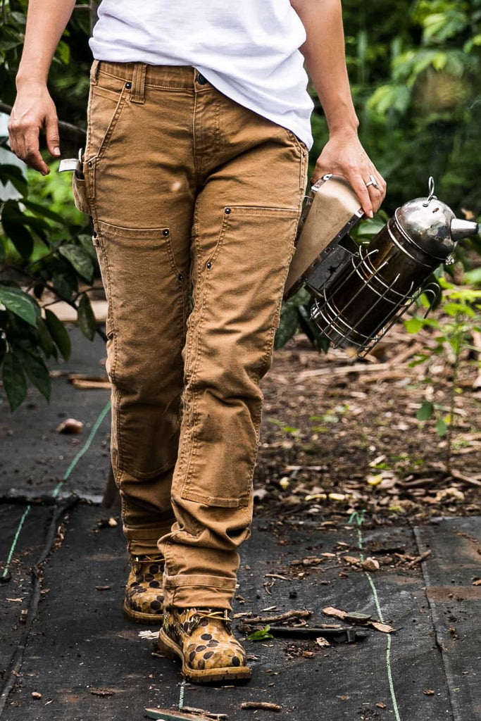 Maven X in Saddle Brown Canvas Work Pants Dovetail Workwear