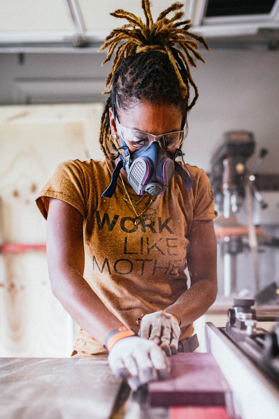 Work Like a Mother™ Crew Neck Tee Tees Dovetail Workwear