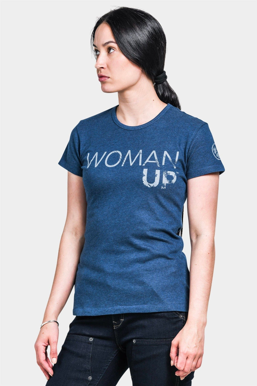 Woman Up™ Crew Neck Tee Tees Dovetail Workwear