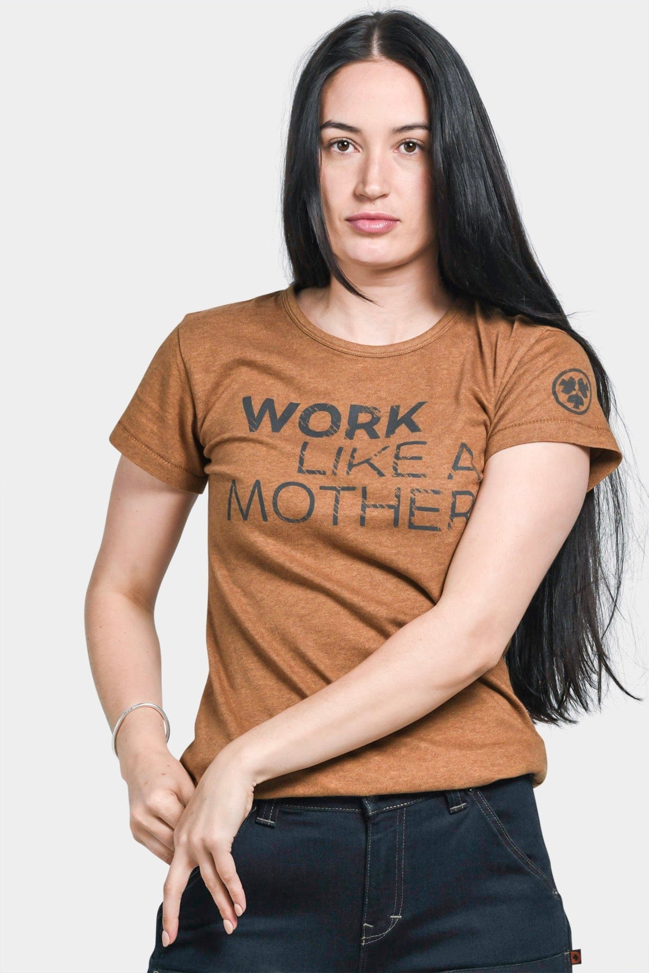 Work Like a Mother™ Crew Neck Tee Tees Dovetail Workwear