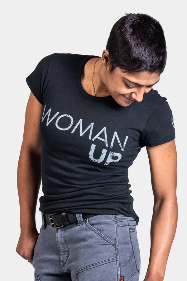 Woman Up™ Crew Neck Tee Tees Dovetail Workwear