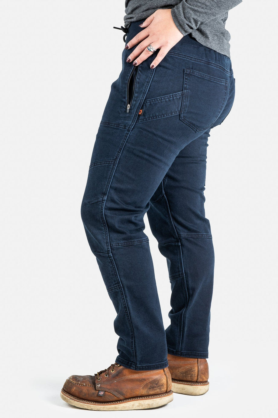 Carhartt Layton Cargo Jeans Womens 16 Short Slim Fit Straight Leg Double  Knee
