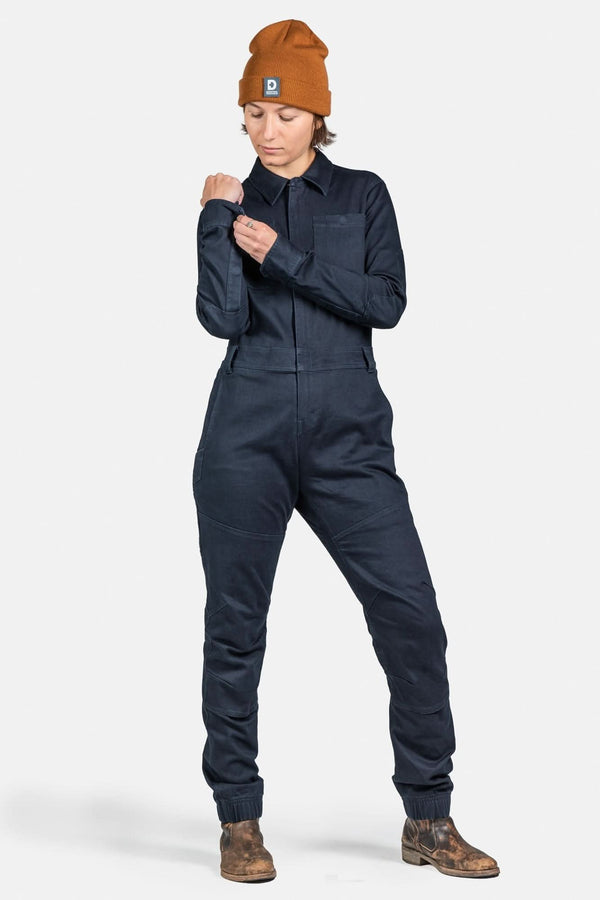 Boiler Suit Womens Dungarees Workwear Black Long Overalls Womens