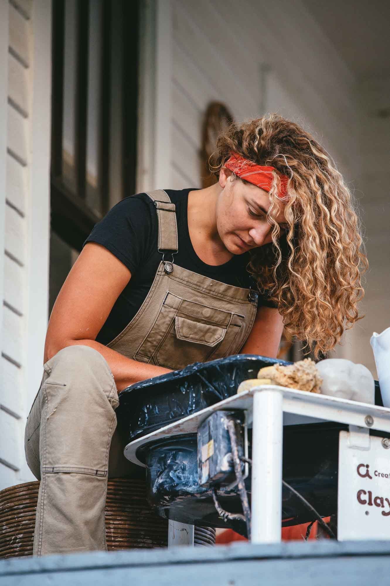 Limited Edition Freshley Overalls in Natural Canvas Work Pants Dovetail Workwear