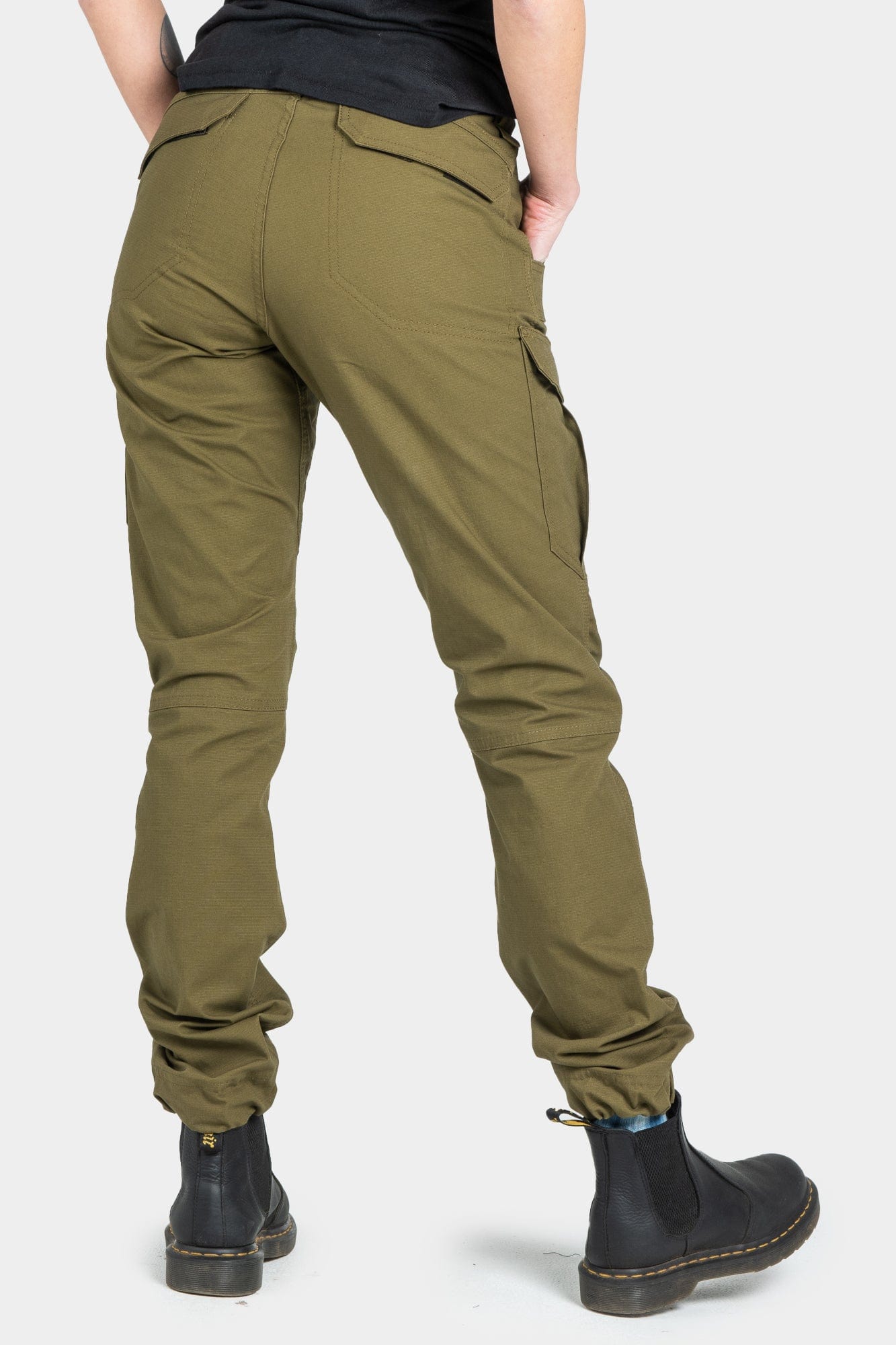 Ready Set Cargo in Olive Green CORDURA® Ripstop Work Pants Dovetail Workwear