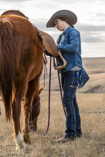 DX Bootcut in CORDURA® Indigo Denim Work Pants Dovetail Workwear