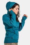 Closeout - Anna Pullover Hoodie in Teal, Currant, and Yellow Oxide Hoodies Dovetail Workwear