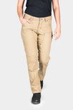 Anna Taskpant in Khaki Canvas — Nested pockets for secure storage — Dovetail Workwear