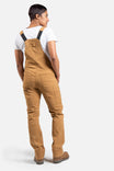 Freshley Overalls in Saddle Brown Canvas Work Pants Dovetail Workwear