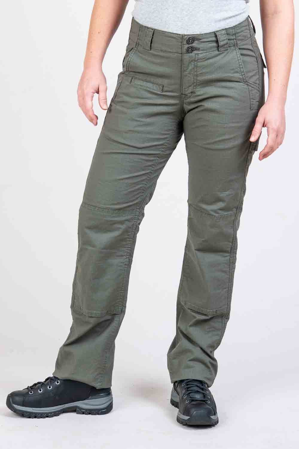 Day Construct in Olive Green Ripstop Work Pants Dovetail Workwear