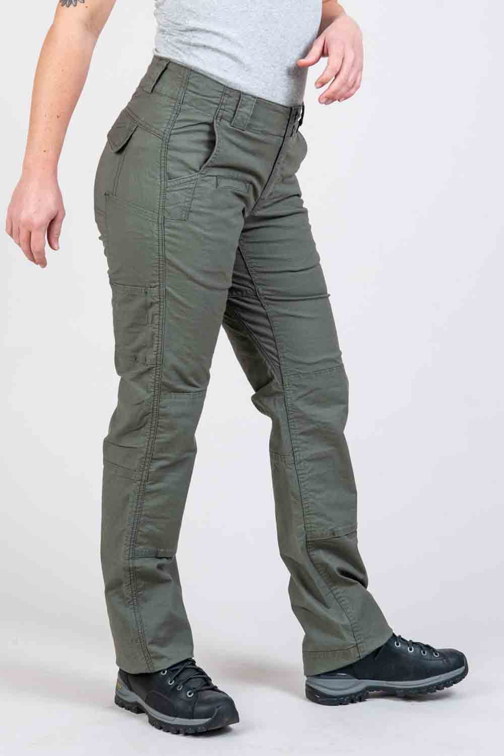 Day Construct in Olive Green Ripstop Work Pants Dovetail Workwear