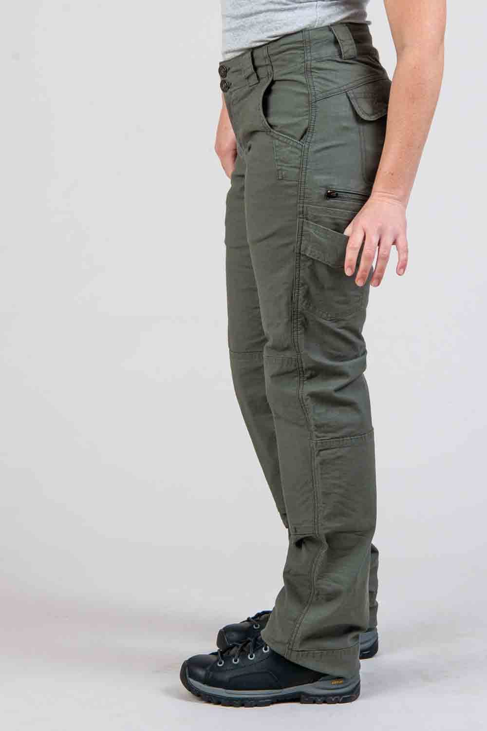 Day Construct in Olive Green Ripstop Work Pants Dovetail Workwear