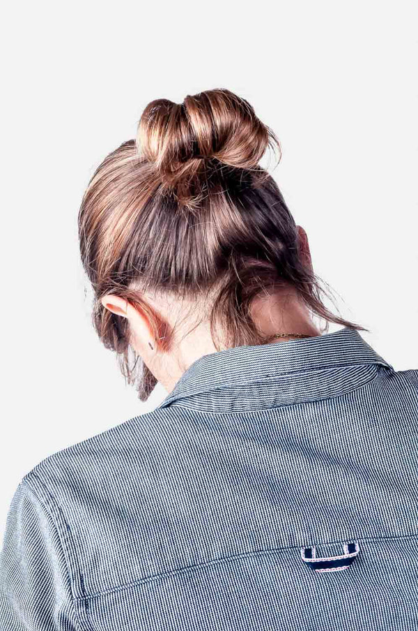 Givens Work Shirt Indigo Stripe Work Shirt Dovetail Workwear