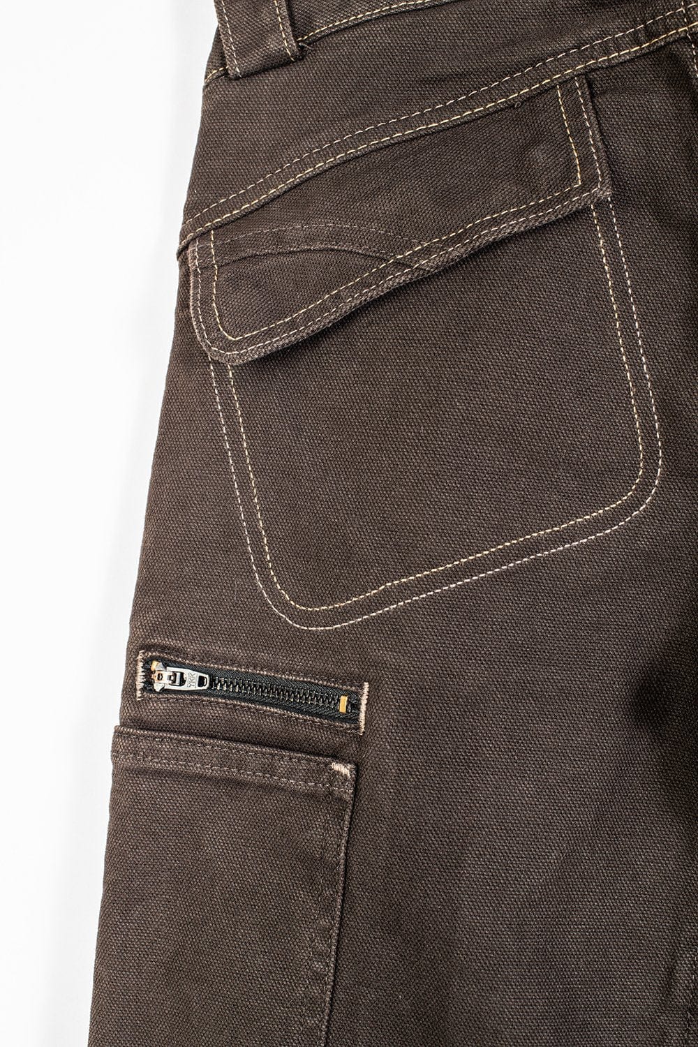Day Construct in Brown Canvas Work Pants Dovetail Workwear